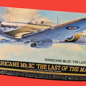 Hawker Hurricane MK LLC Model Plane by Hasegawa -- ITEM #3356